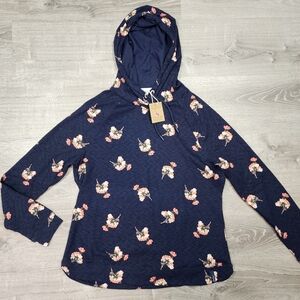 NWT JOULES Pullover Hooded 100% Cotton Marlston Print Hoodie 16